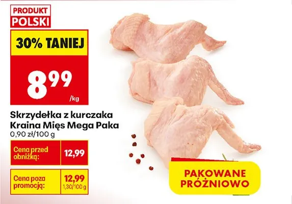 Skrzydełka z kurczaka promocja w Biedronka