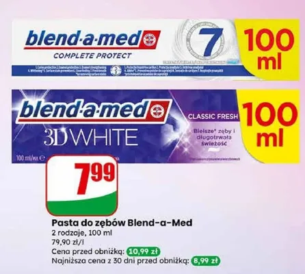 Pasta do zębów Complete Protect promocja w Dino