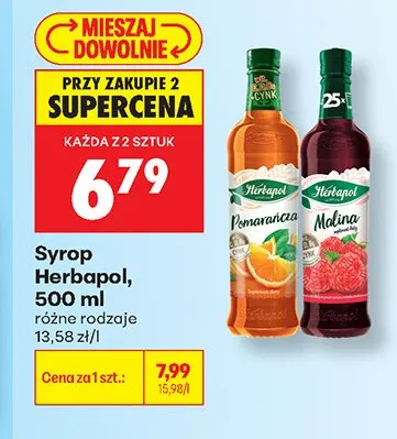 Syrop Herbapol Pomarańcza promocja w Biedronka