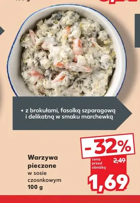 Warzywa pieczone w sosie czosnkowym promocja w Kaufland