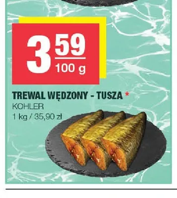 Trewal wędzony - tusza Kohler promocja w SPAR