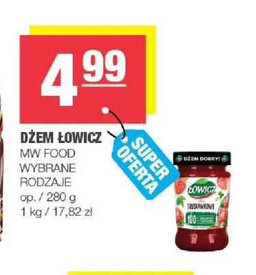 Dżem Łowicz promocja w SPAR