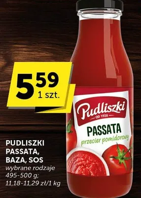 Passata, baza, sos promocja w Groszek