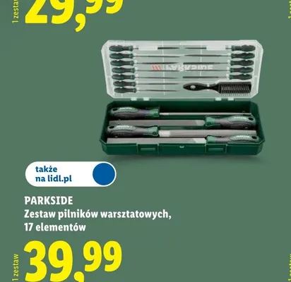 Zestaw pilników warsztatowych Parkside promocja w Lidl