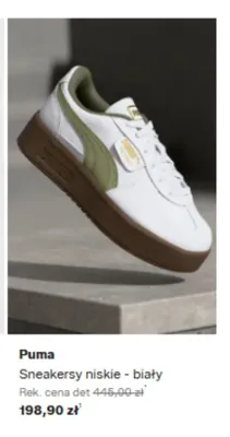 Sneakersy niskie Puma białe promocja w Lounge by Zalando