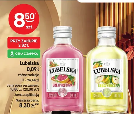 Lubelska gruszkówka promocja w Żabka
