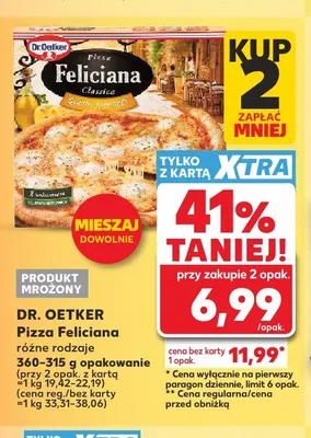 Pizza Feliciana Dr. Oetker promocja w Kaufland