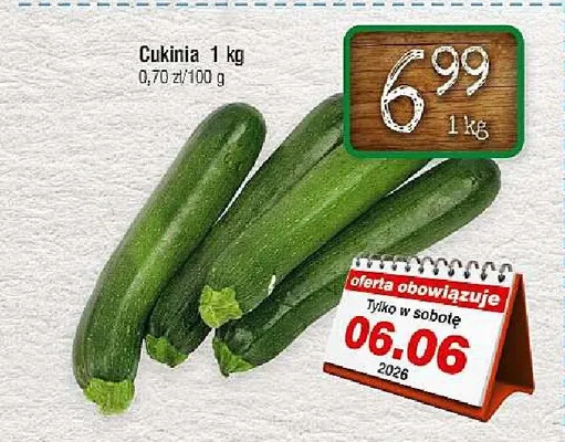 Cukinia promocja w LEWIATAN