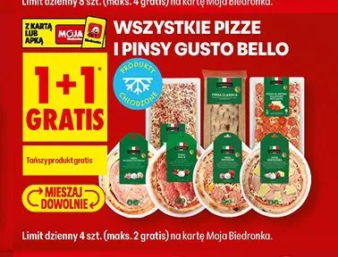Pinsa Gusto Bello promocja w Biedronka