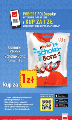 Cukierki Schoko-Bons promocja w POLOmarket