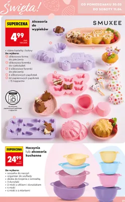 Akcesoria do wypieków promocja w Biedronka