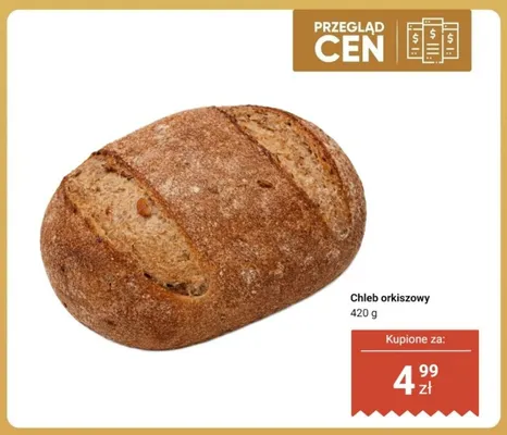 Chleb orkiszowy promocja w Dino