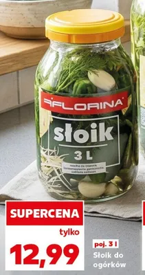 Słoik do ogórków Florina 3 l promocja w Kaufland