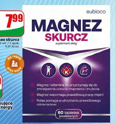 Magnez skurcz eubioco promocja w Dino