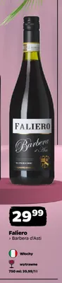 Wino czerwone Faliero Barbera d'Asti promocja w Netto