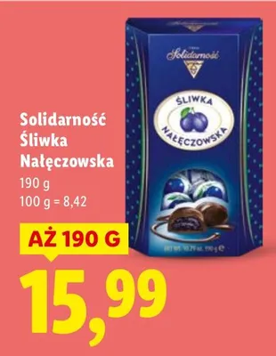 Śliwka Nałęczowska  promocja w Lidl