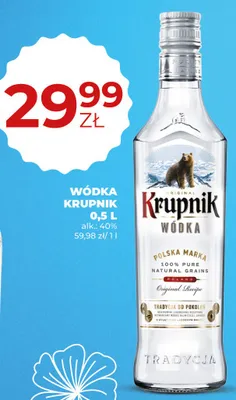Wódka promocja w Duży Ben