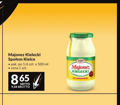 Majonez Kielecki Społem Kielce promocja w Makro