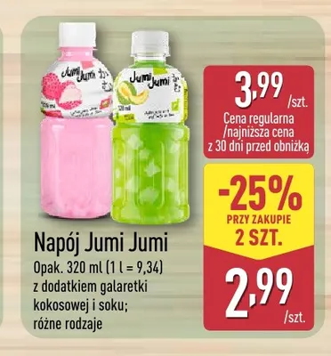 Napój Jumi promocja w Aldi