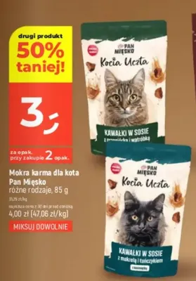 Mokra karma kawałki w sosie promocja w Dealz