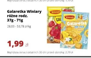Galaretka Winiary o smaku truskawkowym promocja w Torimpex Toruńska Sieć Sklepów Spożywczych