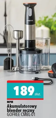Akumulatorowy blender ręczny GOFREE CMBL-01 Mpm promocja w Biedronka Home