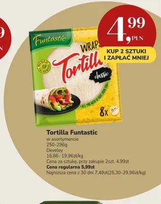 Tortilla Funtastic promocja w Market Point