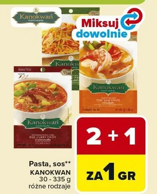 Pasta sos Kanokwan promocja w Carrefour Market
