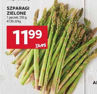 Szparagi zielone promocja w Stokrotka