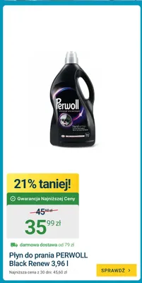 Płyn do prania Perwoll Black Renew promocja w ERLI