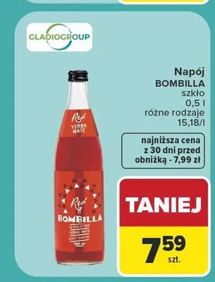 Napój Yerba Mate Bombilla Red promocja w Carrefour