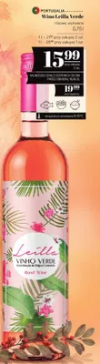 Wino różowe Leilla Verde wytrawne promocja w POLOmarket