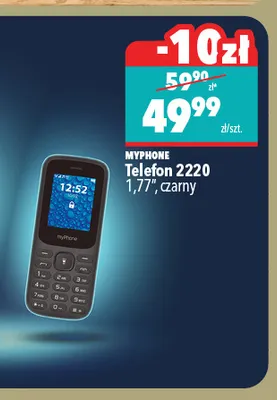 Telefon myPhone 2220 promocja w Biedronka Home