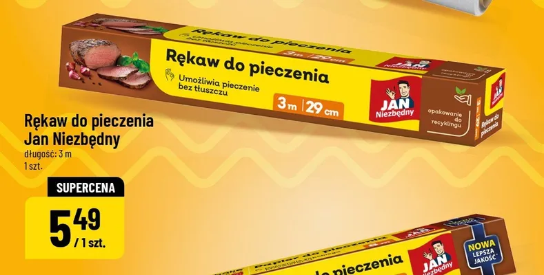 Rękaw do pieczenia promocja w POLOmarket