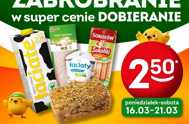 Mleko promocja w Żabka