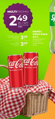 Napój Coca Cola promocja w Duży Ben