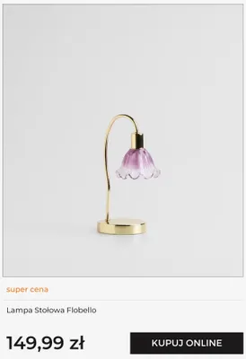 Lampa stołowa home&you Flobello promocja w home&you