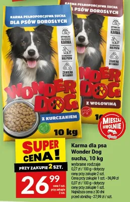 Karma dla psa sucha promocja w Twój Market