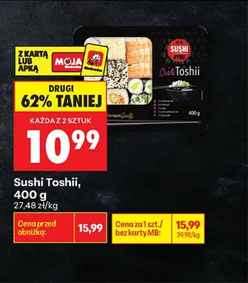 Sushi promocja w Biedronka