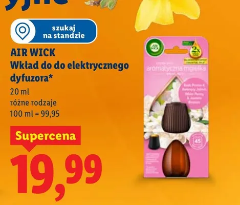 Wkład do elektrycznego dyfuzora promocja w Lidl