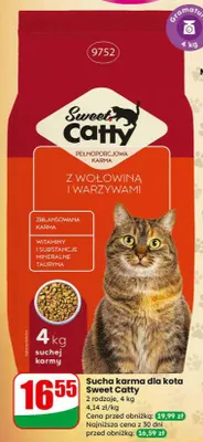 Sucha karma dla kota promocja w Dino