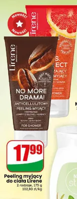 Peeling myjący do ciała Lirene No More Drama! promocja w Dino