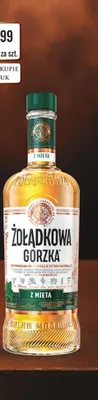 Likier Żołądkowa Gorzka z Miętą promocja w Dino