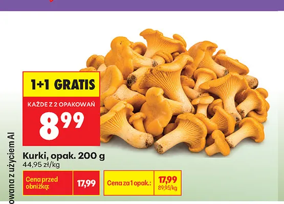 Kurki promocja w Biedronka