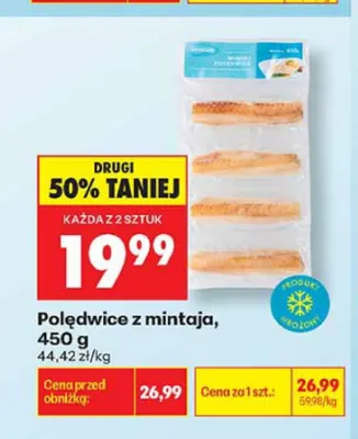 Polędwice z mintaja promocja w Biedronka