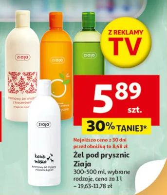 Żel pod prysznic promocja w Auchan