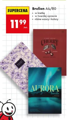Brulion A4/80 Interdruk promocja w Biedronka