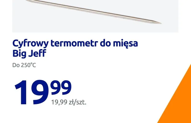 Cyfrowy termometr do mięsa promocja w Action
