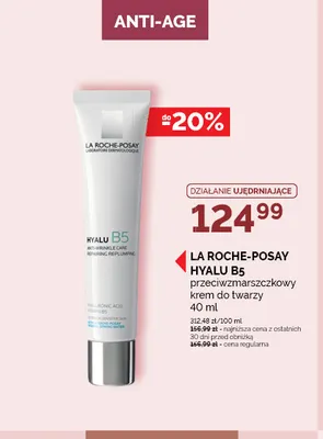 Przeciwzmarszczkowy krem do twarzy Hyalu B5 La Roche-Posay promocja w Ziko Dermo