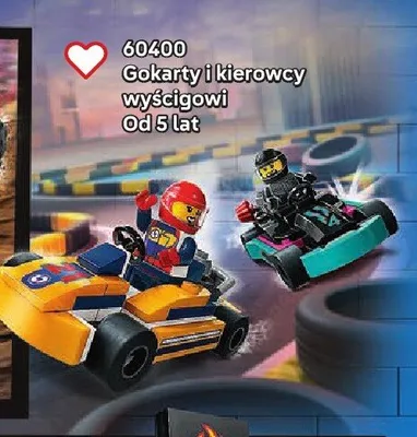 Klocki LEGO City 60400 Gokarty i kierowcy wyścigowi promocja w LEGO